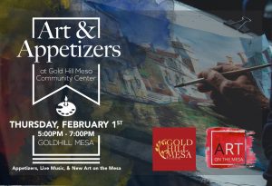 Art & Appetizers @ Gold Hill Mesa Community Center | Colorado Springs | Colorado | United States